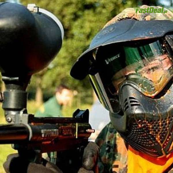 29 zł zamiast 60 zł za BILET WSTĘPU NA PAINTBALL Z...