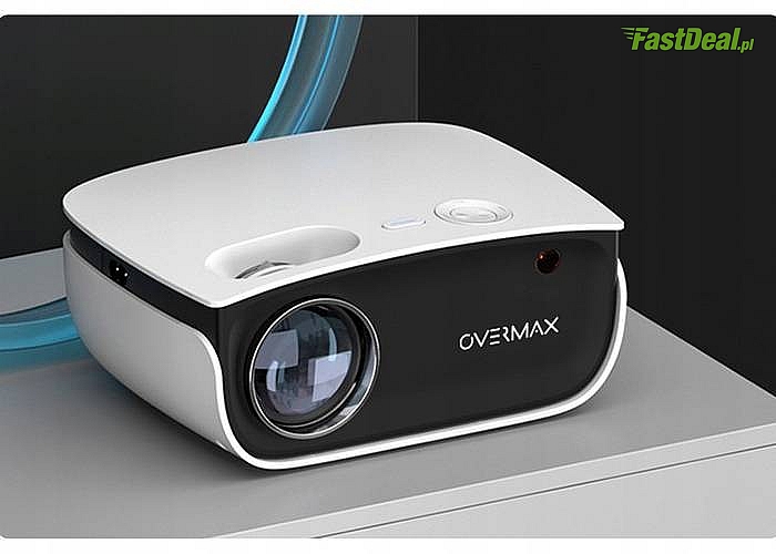 Stwórz swoje własne kino domowe  z projektorem LED Overmax Multipic 2.5 i ciesz się nim każdego dnia