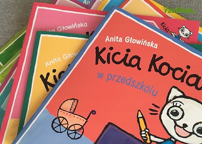 Ulubione bajki najmłodszych! Zestaw 10 kolorowych książeczek o Kici Koci!