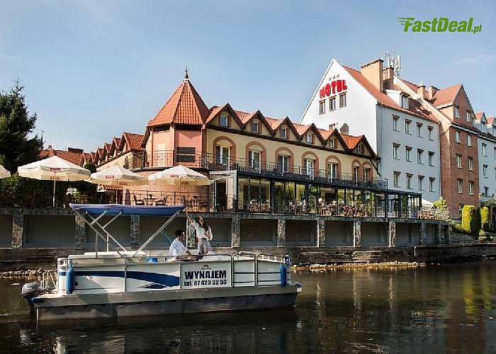 Komfortowy Hotel nad rzeka Pisą to wspaniałe miejsce na wypoczynek na Mazurach