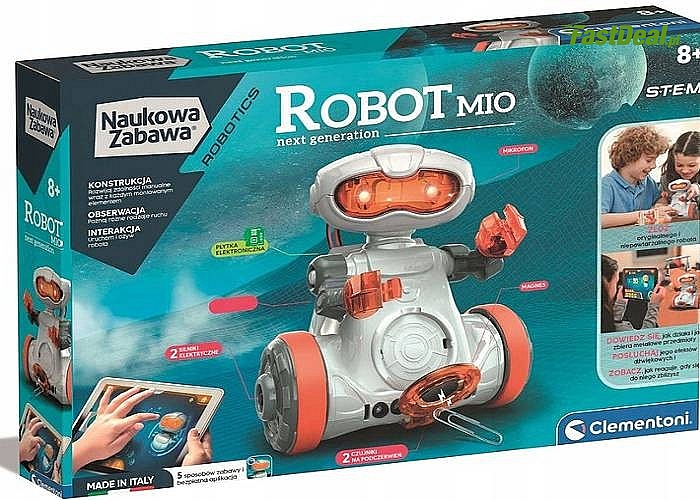Mio Robot Następna Generacja Clementoni do składania i rożnymi trybami do zabawy