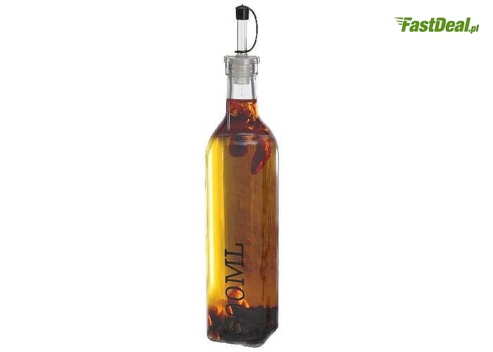 Butelka idealna do przechowywania oraz podawania oliwy lub octu
