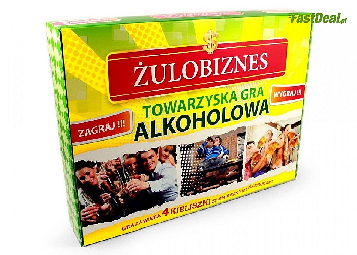 Alkoholowa gra towarzyska! Zagraj ze znajomymi w Żulobiznes!