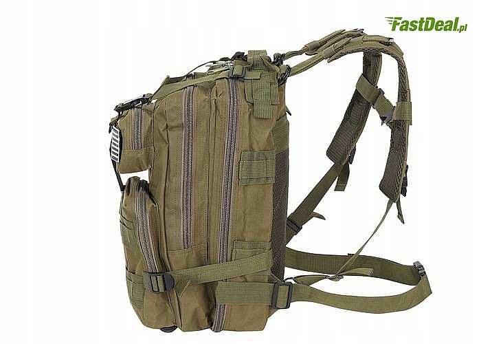 Plecak taktyczny o pojemności 30, 38 lub 45 l dla wszystkich miłośników militariów i i survivalu