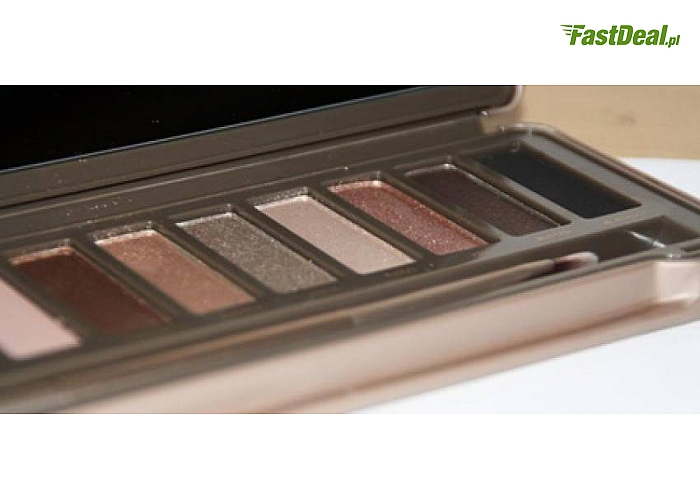 Paleta cieni do powiek marki Urban Decay Naked 2. Aż dwanaście mocno napigmentowanych, trwałych cieni w odcieniach brązu! Solidne, metalowe pudełko i duże lusterko. Przesyłka W CENIE kuponu! Tylko 69,99 zł!