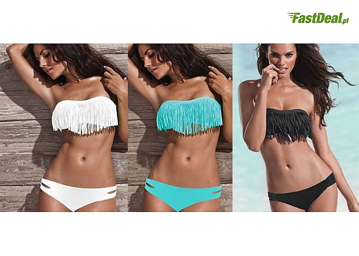 NAJMODNIEJSZE W TYM SEZONIE BIKINI Z FRĘDZLAMI! MODA PROSTO Z BRAZYLII! (35,90 zł)