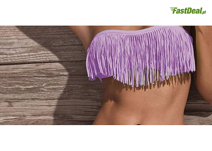 NAJMODNIEJSZE W TYM SEZONIE BIKINI Z FRĘDZLAMI! MODA PROSTO Z BRAZYLII! (35,90 zł)