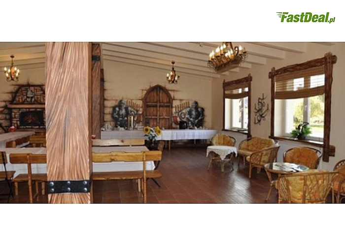 Mazowieckie! BAL SYLWESTROWY w Retro Skibniew + 3 noclegi + wyżywienie + biesiada z grzańcem + Ruska Bania + korzystanie z sali fitness + rodzinne zabawy i warsztaty kulinarne + pobyt dziecka do lat 10! 