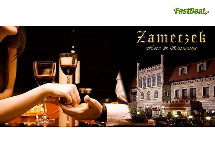 Małopolska! Książ Wielki! Hotel Zameczek! Noclegi ze śniadaniami! Możliwość wyboru także opcji z seansem w saunie i kolacja z winem! 