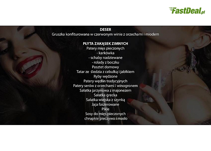 Sylwester w Górach Sowich! Jugowice! Pałac Jugowice Luxury Hotel**** zaprasza! Bal z zabawami! Uroczystość z PEŁNYM MENU serwowanym, menu zakąskowym, wieczornym posiłkiem, napojami i ALKOHOLEM BEZ OGRANICZEŃ! Spędź sylwestra w luksusowym pałacu!