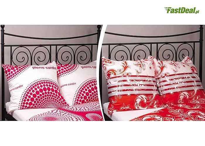 KOMPLET POŚCIELI MARKOWEJ PIERRE CARDIN! 100% BAWEŁNA SATYNOWA! (90 zł)