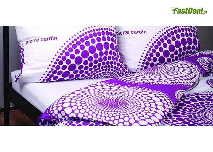 KOMPLET POŚCIELI MARKOWEJ PIERRE CARDIN! 100% BAWEŁNA SATYNOWA! (90 zł)