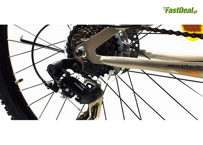 ROWERY ARKUS! Trzy modele: Forester, 405 lub 505.  Koła: 24” lub 26”! Solidne wykonanie. Aluminiowa rama, hamulce tarczowe, osprzęt SHIMANO lub Arkus & Romet (od 519 zł)