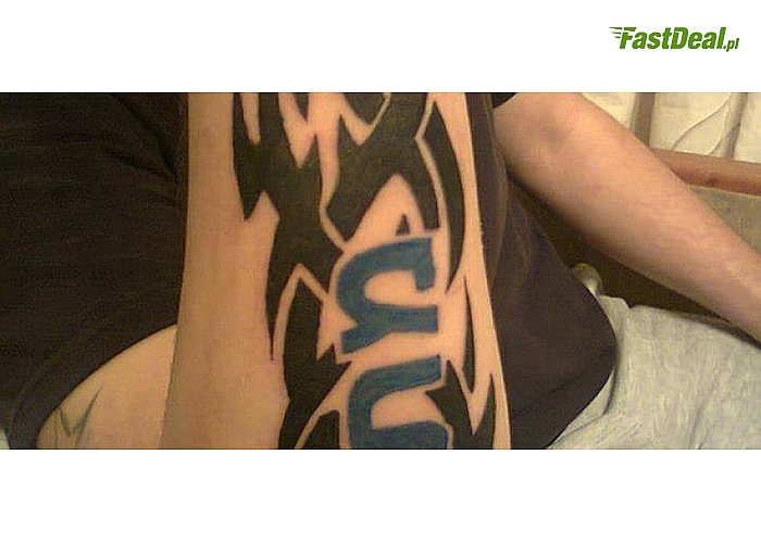 WYKONANIE TATUAŻU (5 x 5 cm, 10 x 10 cm lub 15 x 15 cm) w Studio Tatuażu Cypis Tattoo