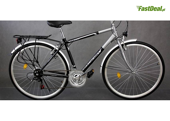 Rower marki Romet! Dla kobiety lub mężczyzny! Przerzutki Shimano! 28”! 18 biegów! Idealne na letnie przejażdżki we dwoje!  Przesyłka w cenie kuponu! (640 zł)