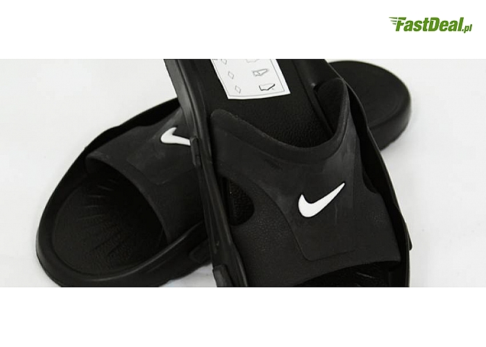 WYGODNE, SPORTOWE KLAPKI MĘSKIE MARKI NIKE! IDEALNE NA LATO! DWA KOLORY DO WYBORU, PEŁNA ROZMIARÓWKA! (69,90 zł) (AIL109)