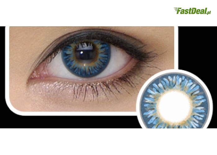 KOLOROWE SOCZEWKI KONTAKTOWE! Miesięczne! Z różną mocą lub zerówki! Wiele kolorów do wyboru! Długi termin przydatności! Zmieniaj kolor swoich oczu i intryguj spojrzeniem! (29 zł)