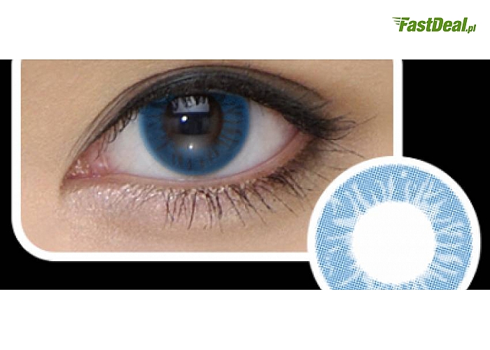 KOLOROWE SOCZEWKI KONTAKTOWE! Miesięczne! Z różną mocą lub zerówki! Wiele kolorów do wyboru! Długi termin przydatności! Zmieniaj kolor swoich oczu i intryguj spojrzeniem! (29 zł)