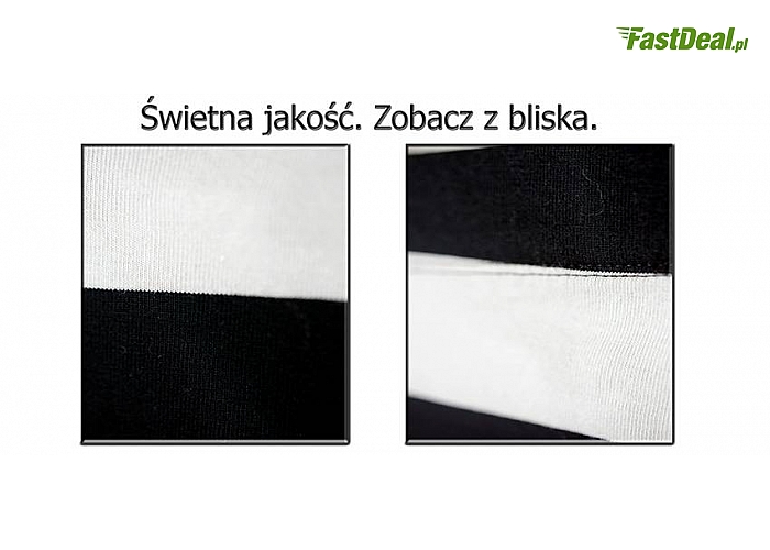 SPÓDNICA ołówkowa w poziome, czarno-białe PASKI! Długość midi. Idealnie akcentuje atuty kobiecej sylwetki! Dwa rozmiary do wyboru (29 zł)