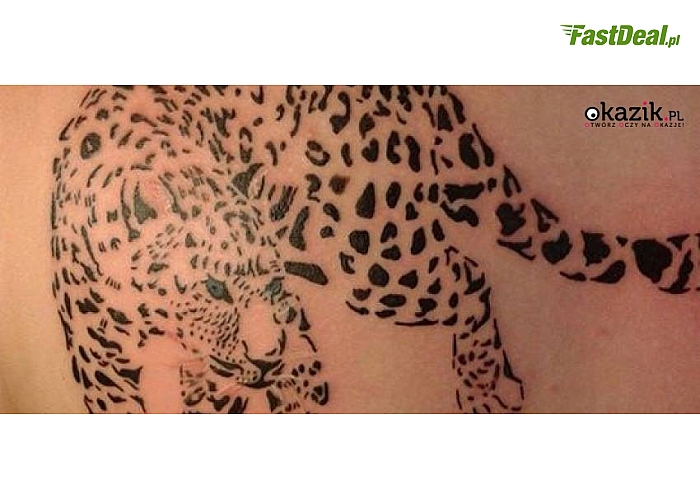 TATUAŻ o o wymiarach 5x5 cm, 10x10 cm lub 15x15 cm. Studio Tatuażu Cypis Tattoo w Warszawie! (od 59 zł)