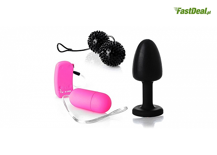 Daj się ponieść rozkoszy! Kulki gejszy, wibrujące jajko lub korki analne! (od 22 zł zł)