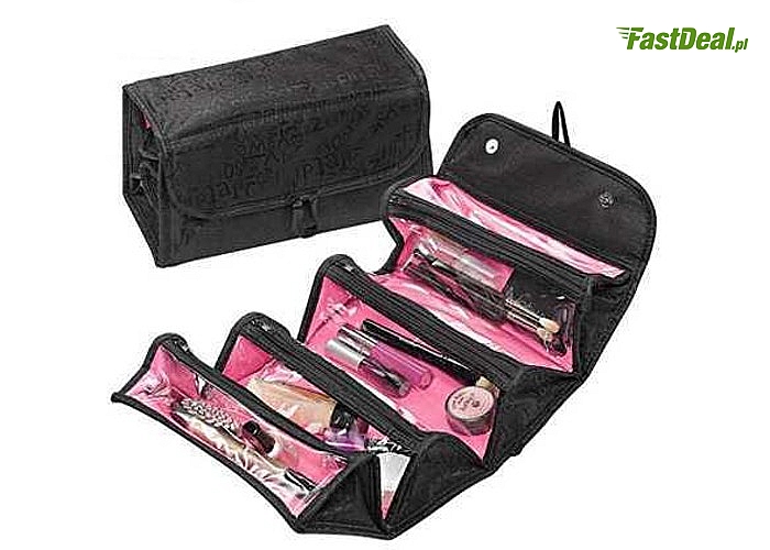 Rozkładana kosmetyczka-organizer turystyczny Roll-N-Go