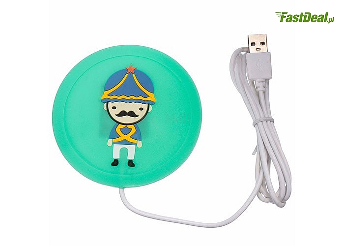 PODGRZEWACZ DO KUBKA na kabel USB! Utrzymuje temperaturę napojów do 60°C
