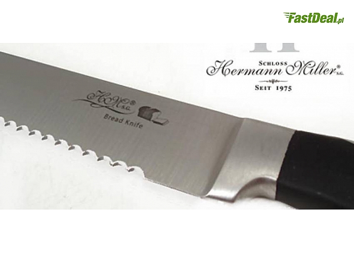 199 zł zamiast 299 zł za komplet EKSKLUZYWNYCH NOŻY Herman Miller model Messina 8 elementów ze sklepu Bergnershop.pl