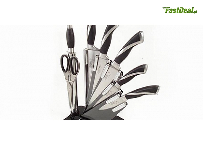 199 zł zamiast 299 zł za komplet EKSKLUZYWNYCH NOŻY Herman Miller model Messina 8 elementów ze sklepu Bergnershop.pl