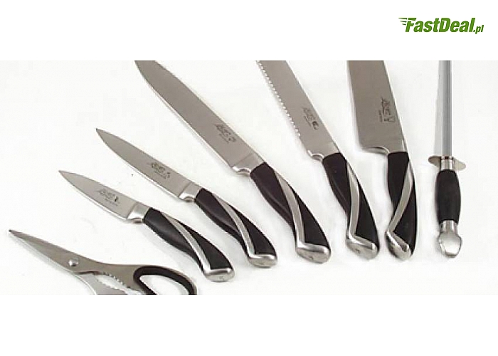 199 zł zamiast 299 zł za komplet EKSKLUZYWNYCH NOŻY Herman Miller model Messina 8 elementów ze sklepu Bergnershop.pl