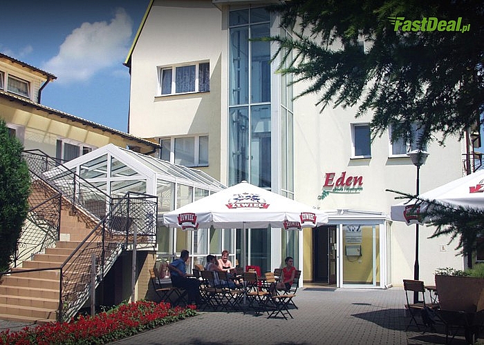 Sanatorium Uzdrowiskowe Eden w Ciechocinku! Pobyt leczniczy! Pełne wyżywienie! Całodobowa opieka medyczna! Grota solna!