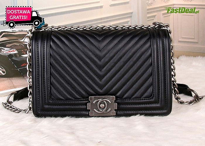 Absolutny HIT! Torebka listonoszka Chanel! 2 kolory! Modna i elegancka propozycja dla każdej kobiety!