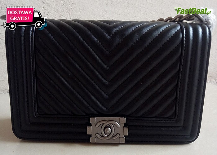 Absolutny HIT! Torebka listonoszka Chanel! 2 kolory! Modna i elegancka propozycja dla każdej kobiety!