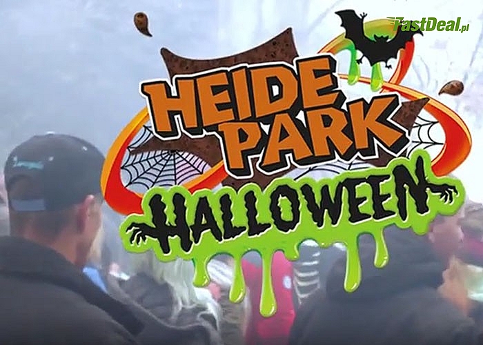 Halloween w Heide Park. Największe wesołe miasteczko w Europie. Niezapomniana zabawa.