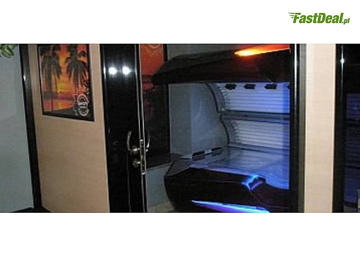39 zł zamiast 88 zł za 40-MINUTOWY KARNET NA SOLARIUM + DWIE SASZETKI KREMU PRZYSPIESZAJĄCEGO OPALANIE w Sun City Solarium w Gdańsku