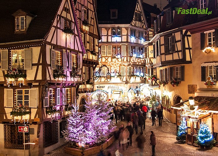 Poczuj niezwykły nastrój Świąt Bożego Narodzenia uczestnicząc w jarmarku w Alzacji!!Przejazd autokarem Premium!