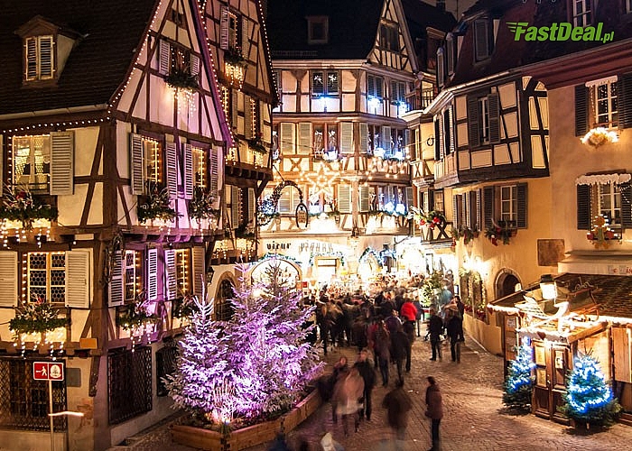 Poczuj niezwykły nastrój Świąt Bożego Narodzenia uczestnicząc w jarmarku w Alzacji!!Przejazd autokarem Premium!