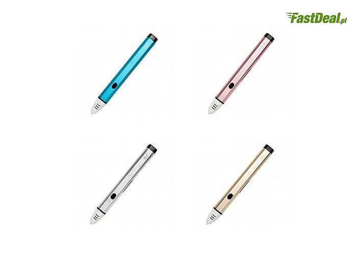 Niezwykłe długopisy 3D! Garett Pen! W magiczny sposób zmienia rysowanie w druk 3D! 3 modele do wyboru! Kolor losowy!