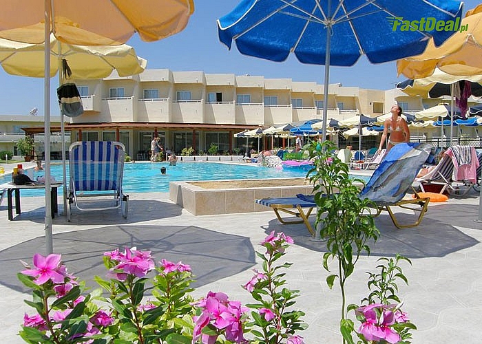 Słoneczna Grecja! Hotel Relax! 8- dniowy pobyt w przepięknym resorcie Kolymbia! ALL INCLUSIVE!