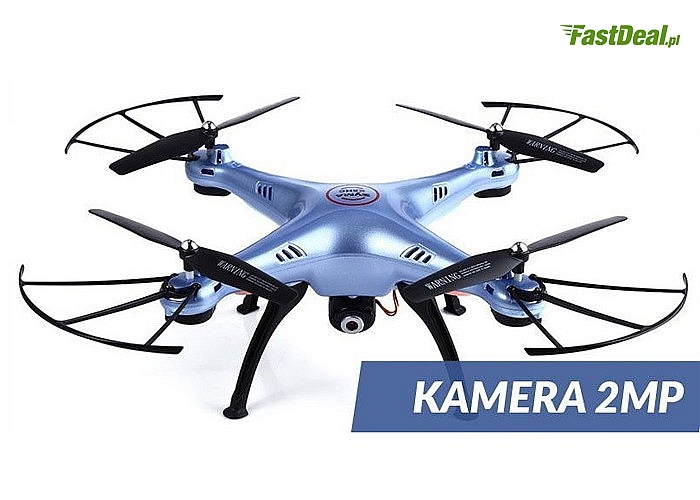 Absolutna nowość od znanego na całym świecie producenta dronów - Syma Blue Eye! Kamera 2MP! Tryb zawisu!