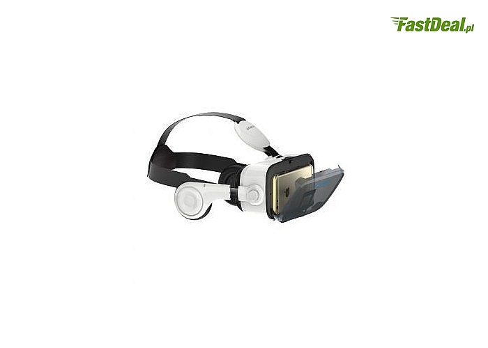 Gogle Garett VR4 + Pilot Bluetooth! Jedyne gogle z zintegrowanym zestawem słuchawkowym HI-FI! Odkryj świat wirtualny!