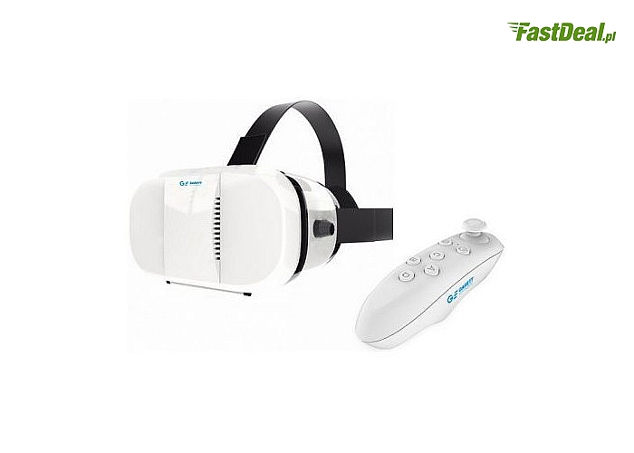 Gogle Garett VR3+Pilot Bluetooth! Prosta obsługa! Odkryj świat wirtualnej rzeczywistości! Szeroka kompatybilność