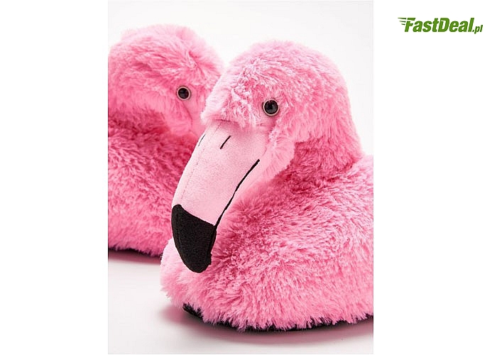 HIT sezonu 2018! Kapcie flamingi! Najwyższej jakości materiał! Zapewniają komfort i wygodę użytkowania!