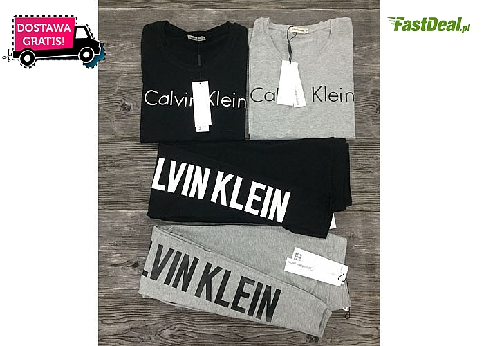Damski dres Calvin Klein, wygodny i podkreślający kobiece kształty, różne rozmiary i dwa kolory. Wysyłka GRATIS!