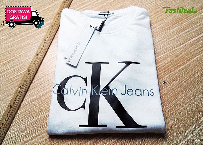Bluza męska od Calvina Kleina! Najwyższa jakość! Codzienny styl w designerskim wydaniu!