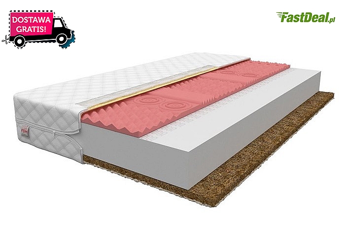 Komfortowy materac do spania z najwyższej jakości materiałów, idealny dla Twojego kręgosłupa.