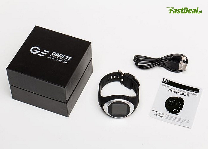 Garett Gps 2 jest to nowoczesny zegarek umożliwiający stały kontakt z dzieckiem czy osobą bliską