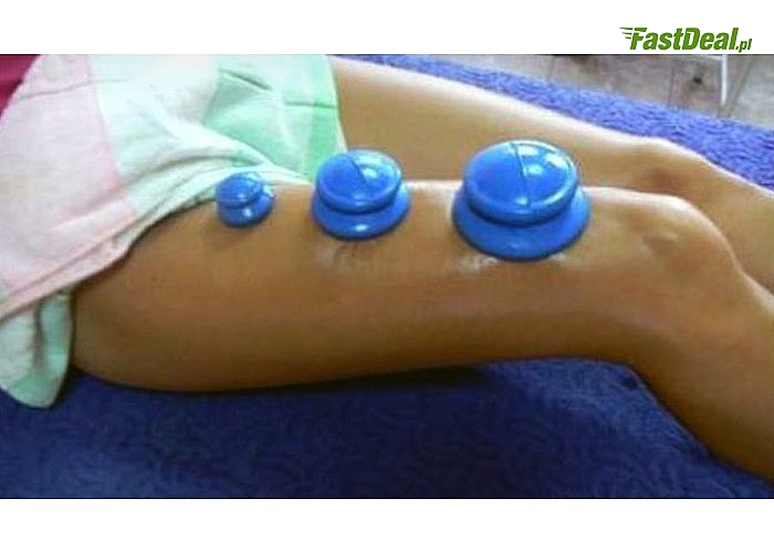 Bańki chińskie gumowe do masażu antycellulitowego i terapeutycznego
