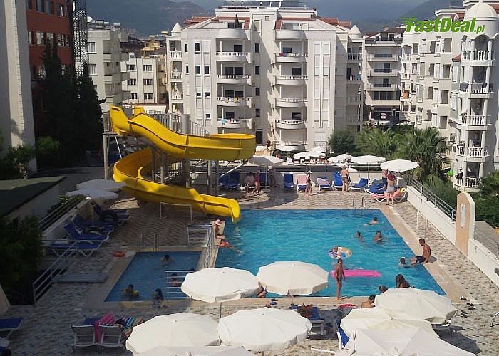 Słoneczna Turcja! Emir Fosse Beach Hotel! 8-dniowy pobyt All Inclusive z przelotem! Ok. 25 od plaży! SPA & Wellness!