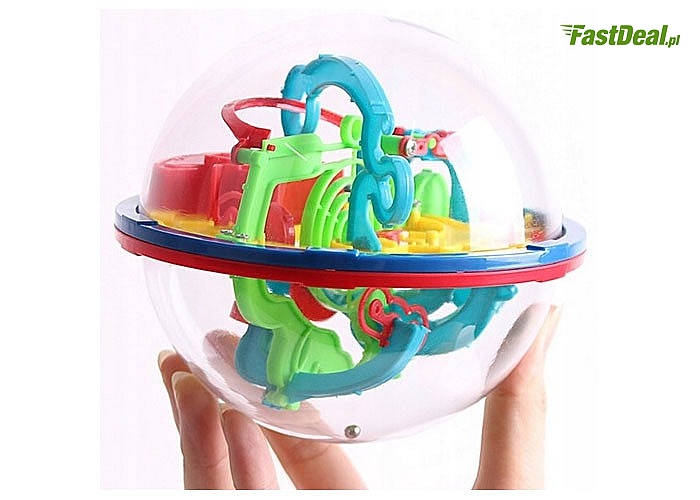 Kula Labirynt 3D doskonałą zabawka łamigłówka nie tylko dla dzieci !!!